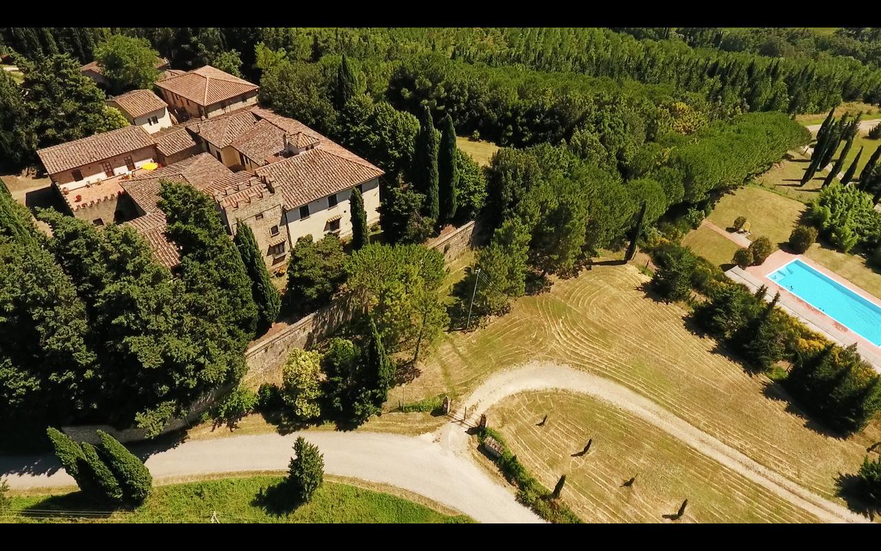 Ferienwohnung Castello Di Fezzana Montespertoli Exterior foto